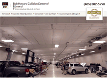 Tablet Screenshot of bobhowardcollisioncenter.com